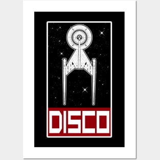 Disco Red Posters and Art